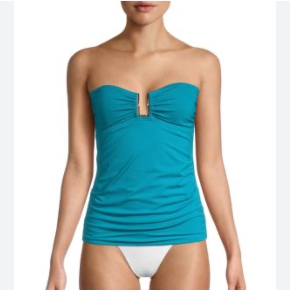 Calvin Klein Bandeau Tankini Swim Top